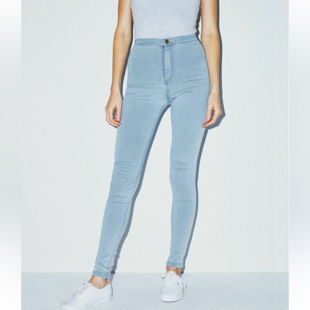 American Apparel Easy Jean Size Small Made In The USA